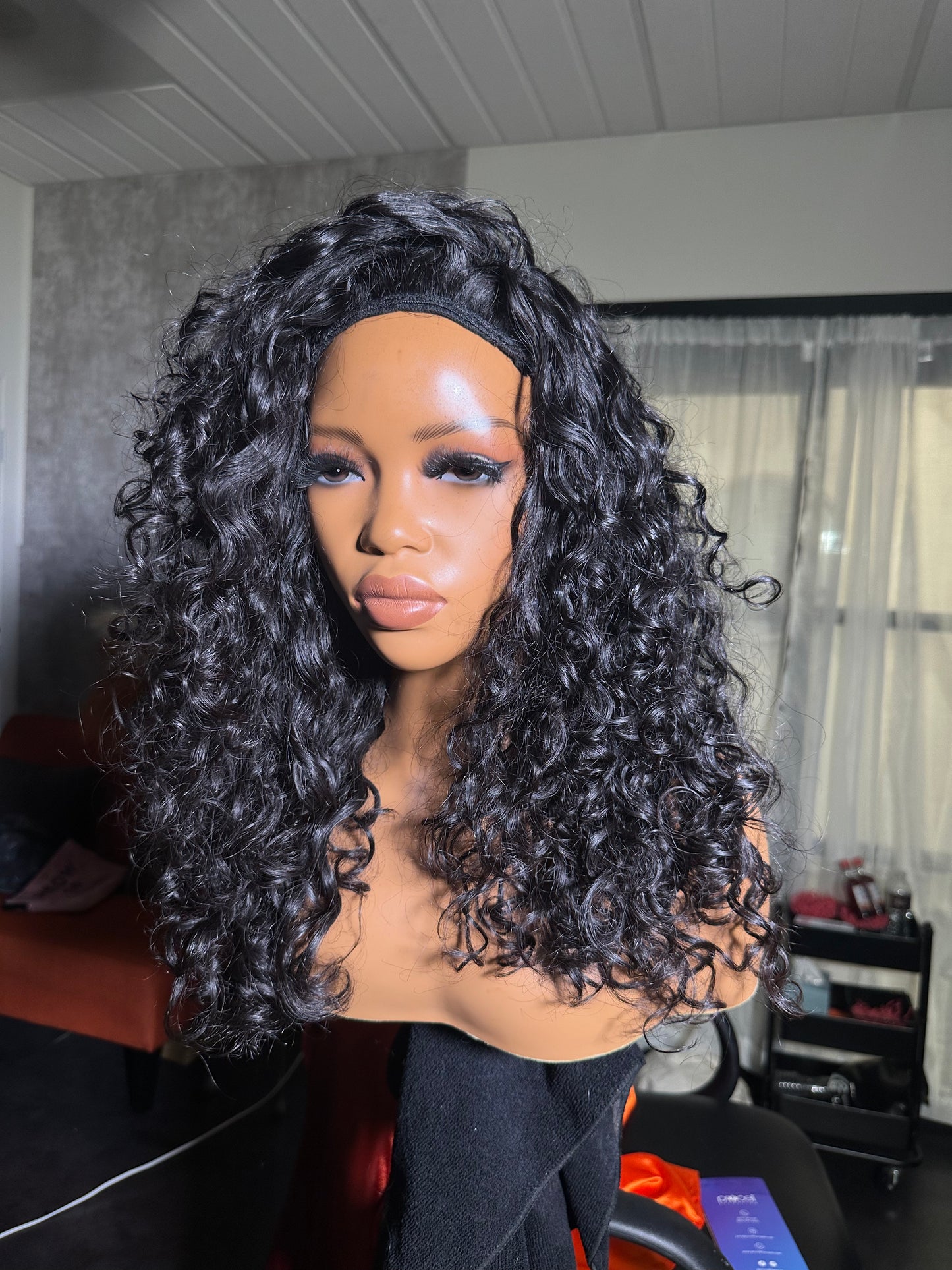 Build A (Raw Indian Curly) Custom Flip-Over Wig