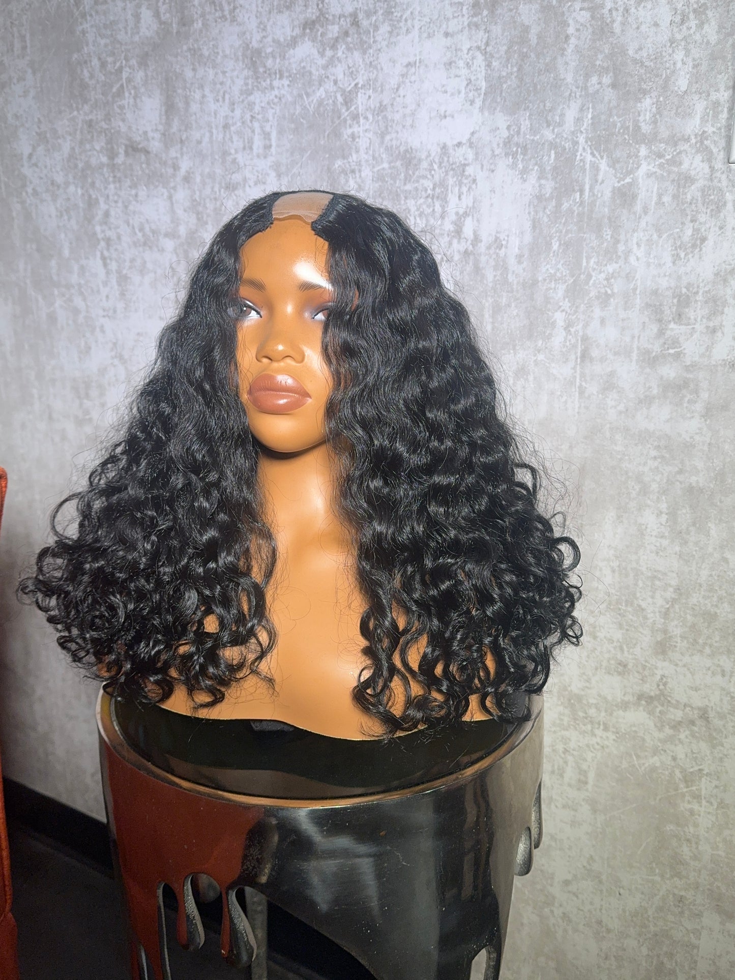 Raw Indian Curly U-Part (Ready-To-Ship)