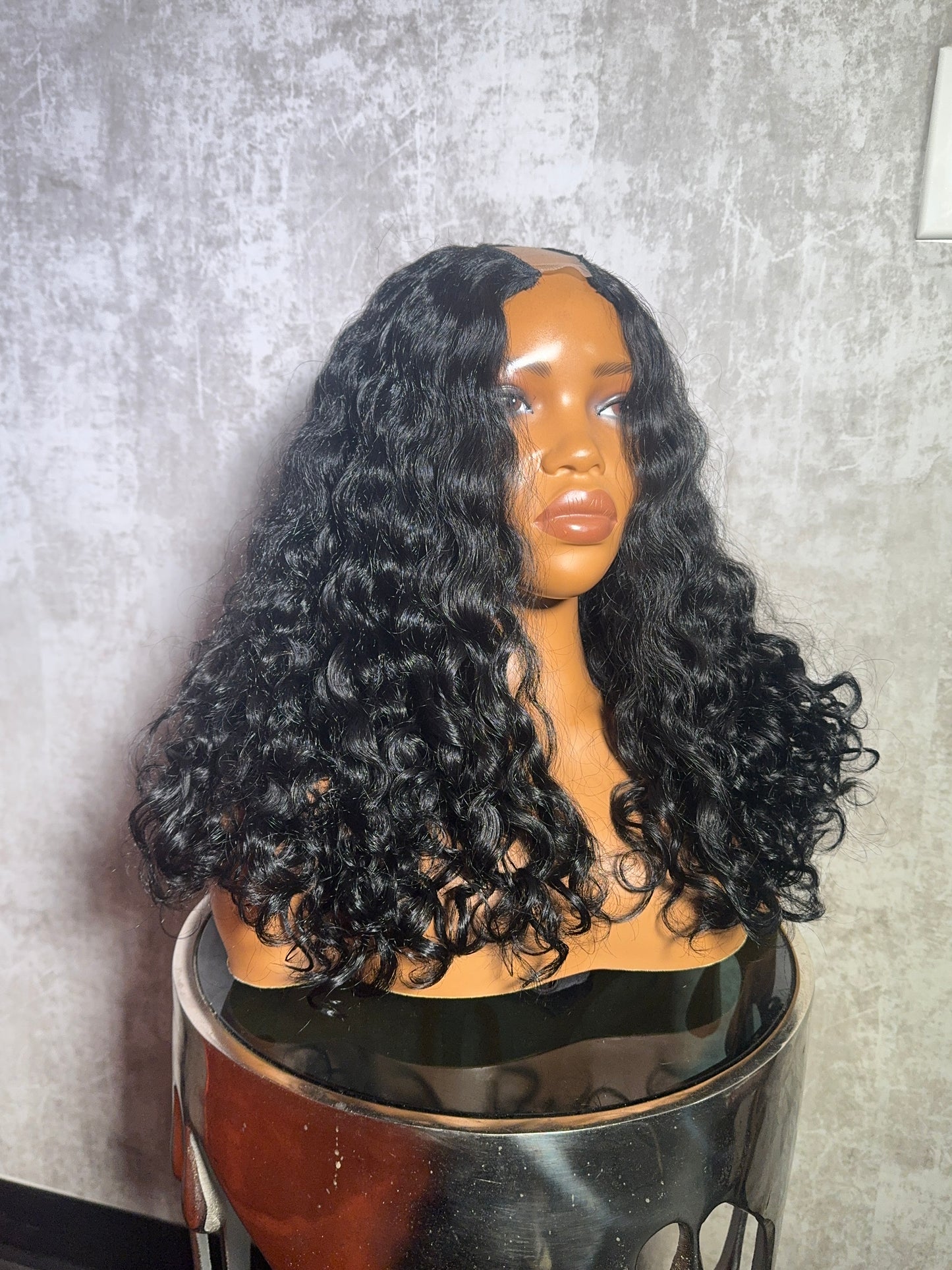Raw Indian Curly U-Part (Ready-To-Ship)