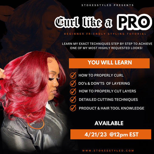 Curl like a PRO (Step-by-Step) Beginner Friendly Tutorial